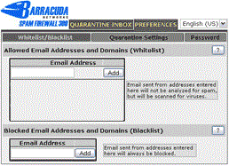 Whitelist/Blacklist