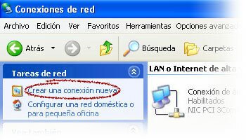 Crear una conexion nueva